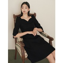 FLOWOOM 클래식 향수원피스 미디 (2컬러)