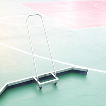 농구장 바닥 밀대 물 푸셔 테니스 코트 축구장 야외 운동장 스탠딩 워터 와이퍼 청소 밀대걸레, 스테인레스 스틸 워터 푸셔 고무 스트립 포함