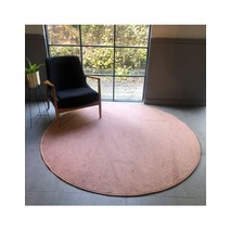 꼬모러그 올키드 원형 거실카페트 200x200, 차콜