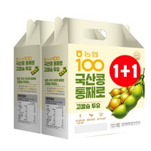 [농협식품] 100% 국산콩 고칼슘두유64입(16입 4개입), 64개, 190ml