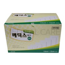 큐앤큐팜 메딕스밴드 10x15 (4호L) 50매, 단품