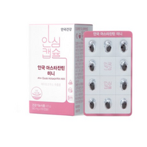 안국건강 아스타잔틴 미니 캡슐 4.8g, 60캡슐, 2개