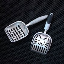 고양이 대형 스텐 모래삽, [on] 스텐대형모래삽-CAT, [on] 스텐대형모래삽-CAT