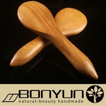 본연 물소뿔 괄사 마사지 지압봉 옥괄사 괄사도구 모음, A10)장미목 얼굴전용, 1개