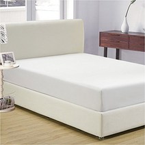 Mayfair Linen 100% Egyptian Cotton Sateen Weave 800 Thread Count Full Fitted Sheet with Elastic All, 1