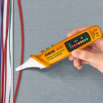 스마트센서 감도조절 비접촉 검전기(옐로우) 옐로우 검전기