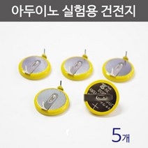 5P 3V 수은 건전지 아두이노 전자키트 실험 실험실 수업 재료 소모품 부속 만들기 초등과학, B형(평면타입)