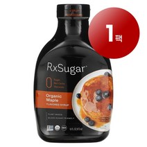 리암마켓 RxSugar 알엑스슈가 오가닉 메이플 맛 시럽 473ml 1팩