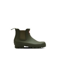 HUNTER 헌터 오리지날 첼시 레인부츠 다크올리브 9116