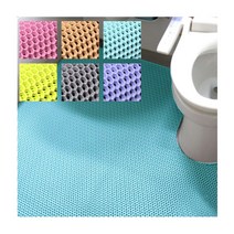 육각벌집매트 120x65cm 발매트 욕실매트 발판 베란다, 베이지