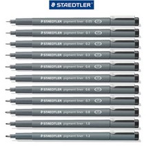스테들러 피그먼트라이너펜 308, 1.0mm