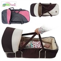 babycamp(용품) 휴대용 아기침대 여행용 유아침대가방, 핑크/FREE