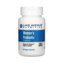 레이크에비뉴 뉴트리션 Lake Avenue Nutrition 여성용 프로바이오틱스 200억 CFU 60 식물성 캡슐, 1개, 기본