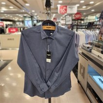 레노마 SH04 면 혼방 깅엄 다크 체크 슬림핏 셔츠 RMFSLP-976-NY-5555