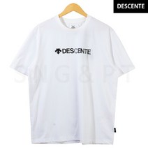 브랜드없음 데상트 터프 에센셜 워딩 반팔 티셔츠 SO123UTS13-WHT