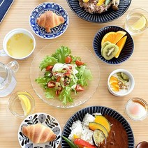 듀라렉스 파리 디너 접시 23cm / 투명 강화 유리접시