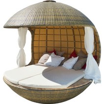 선베드 썬베드 수영장카바나 야외용썬배드 야외썬베드, V