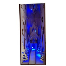 미니책꽂이DIY 드래곤 골목 책 구석 삽입 키트 신비한 고대 거리 미니어처 가구 아트 북 엔드 액세서리 장, 08 H