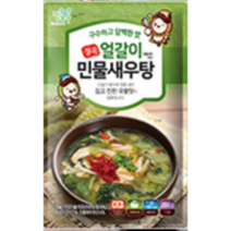 정옥 국내산 구수하고 담백한 얼갈이 민물새우탕, 1개, 350g