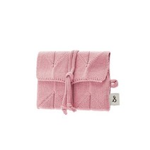 조셉앤스테이시(JOSEPH&STACEY) Lucky Pleats Knit Card Wallet (ALL)[정가: 28 000], Cerulean Blue, Cerulean Blue