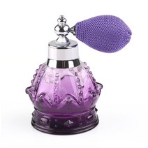향수공병 80ml 빈티지 크리스탈 보라색 스프레이 분무기 리필 유리 선물glass trianglegift wrap paper holdergift fashion AliExpress