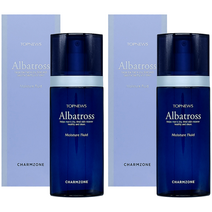 참존 탑뉴스 알바트로스 모이스처 플루이드 130ml 1+1 연약한 남성 피부를 위한 로션, 2개