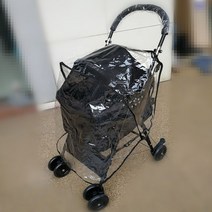 강아지 유모차 가드 강아지어부바가방 야외 여행 방풍 접이식 방수 휴대용 고양이 애완 동물 따뜻하고 투, 한개옵션0
