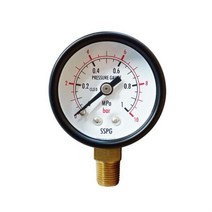 삼성계기 일반 압력계 A형 40파이 측정공구 센서 수도배관 가스배관 소방배관 보일러배관 스팀용배관 동파 액체 측정 측정기기 공사 설비 소방용 배관용 시공 용접 누수압력계, ◎상품_25bar◎