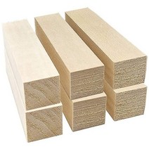 우드카빙 목공 나무 조각칼 나무 초보자를위한 6Pcs Basswood 조각 블록 취미 키트 DIY