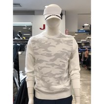 JDX 홈플러스몰01 남성골프웨어 봄 니트 메탈 카무플라주 라운드 _ 화이트 X1SPT1333
