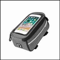 바우앤샵 자전거 스마트 다용도 가방 자전거용품 프레임거치 / 색상 배송상품 : 그레이 (홍미노트/홍미노트케이스/강화유리필름/풀커버필름/액정보호필름 추천)