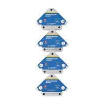 4pcs 자기 용접 고정 장치 45° 90° 135° 다중 각도 자석 용접 포지셔너 페라이트 보조 로케이터 도구, 협력사