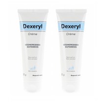 Dexeryl 덱세릴 온가족 무향 무파라벤 건성 페이스 바디 보습 크림 50g 2팩