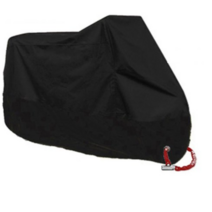 할리데이비슨 바이크 오토바이 방수 커버 덮개, 올 블랙 (XXL)