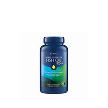 GNC 트리플스트렝스 피쉬오일 1000mg 오메가3 240미니 소프트젤, 240 Count (Pack of 1)