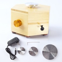노감성 DIY 미니 전기물레 아동 도예 도자기만들기 01 핸드메이드 Z9LFV, P.육각 드로잉 머신(턴테이블 3개 포함)