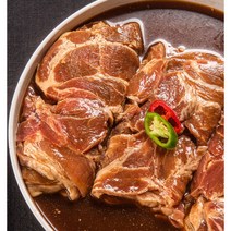 여우네 갈비양념 목살구이 1.2kg [300g 4팩], 300g, 4개