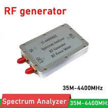 DYKB 35 4400Mhz 신호 발생기 간단한 스펙트럼 분석기 주파수 스위프 소스 RF 전력계 USB PC 소프트웨어 제어