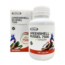 마더네스트 초록홍합 7500mg 100캡슐 x 2통 초록입홍합 호주 건강식품, 3통