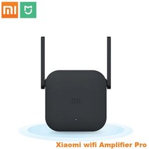 스마트폰 증폭기 xiaomi wifi repeater pro 300m mi 2 1세트, 영국 어댑터 추가