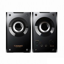 CAMAC 620A 스피커 2채널 AC전원 220V 컴퓨터 PC용 헤드폰/마이크 단자