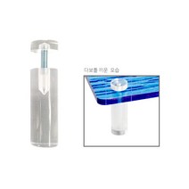 아크릴다보 기둥.판다리 높이 50.100.150(H)mm, 아크릴 100 mm