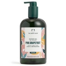 [더바디샵] 대용량 핑크 그레이프후룻 샤워젤 750ML 26077 (자몽 바디워시), 없음