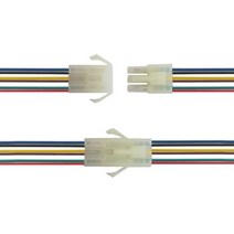 하네스케이블 S-HC0009 6P 소 LED DIY 커넥터 전선 3P중 전기용품, 본상품선택