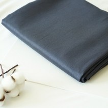 패브릭몰 샤틴슬라브 고급공단 양면원단 의류 곱창밴드 스크런치 배경천, 다크네이비