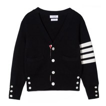 [톰브라운] 22FW 여성 사선 완장 가디건 KKC003A Y3007 415