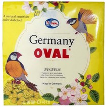 오발 독일 칼라행주 부직포 삼색행주 1봉지, 3개입