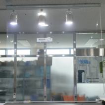 주문제작 투명롤스크린 비말차단가림막 랩핑칸막이 비말차단막 투명 차단막 편의점 약국 미용실 요양병원, 단일상품(가로*세로)