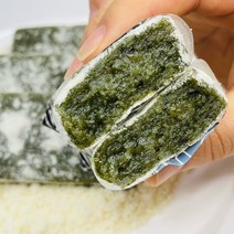 궁떡집 국내산 제주한라산쑥 밥알쑥찰편 카스테라 밥알쑥떡 80g 1.5kg 2kg, 1박스