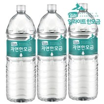 일라이트 한모금 물애담 미네랄워터 알칼리수, 6병, 2L